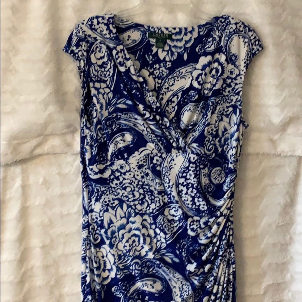 Ralph Lauren “V” neck Dress